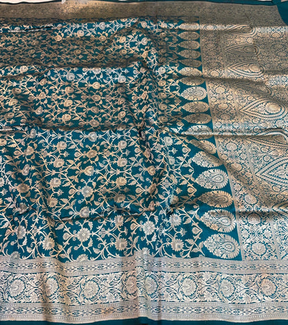 banarasi pure katan silk Saree Code-WEA063