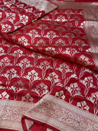 banarasi pure katan silk Saree Code-WEA058