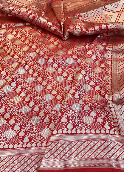banarasi pure katan silk Saree Code-WEA057