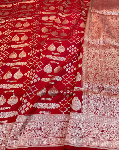 banarasi pure katan silk Saree Code-WEA058