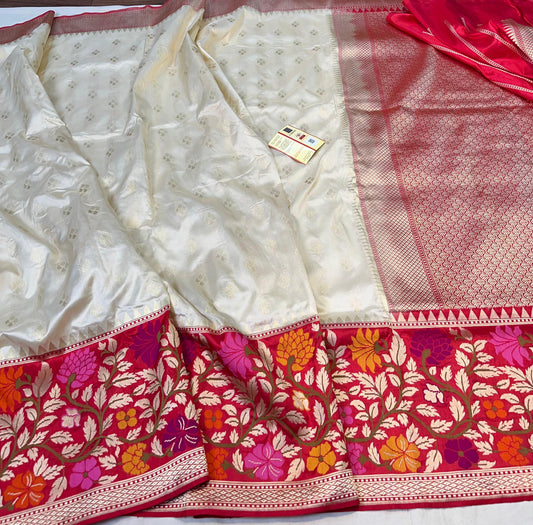 banarasi pure katan silk Saree Code-WEA055