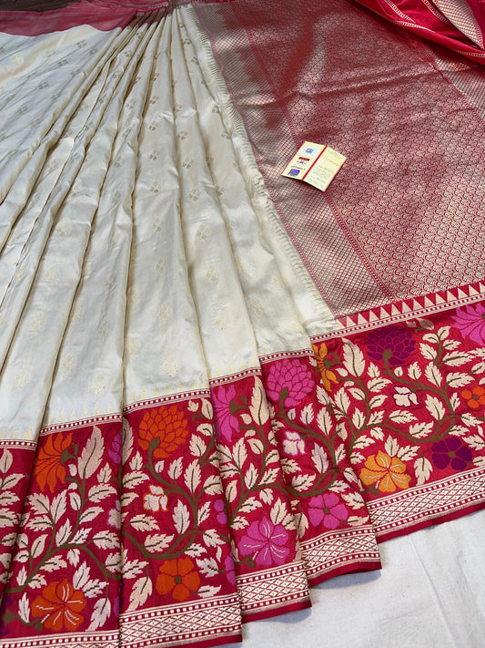 banarasi pure katan silk Saree Code-WEA055