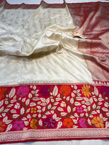 banarasi pure katan silk Saree Code-WEA055