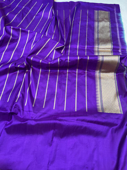 banarasi pure katan silk Saree Code-WEA053