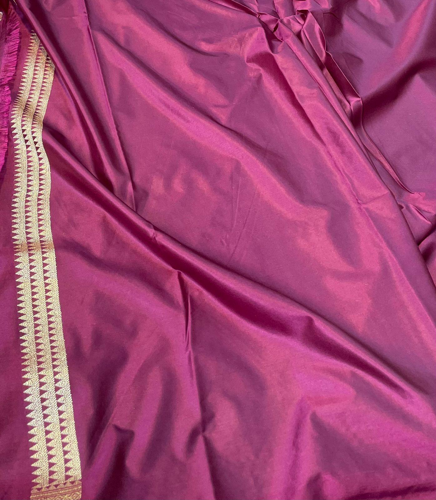 Banarasi mashru handloom Silk code-BSU02