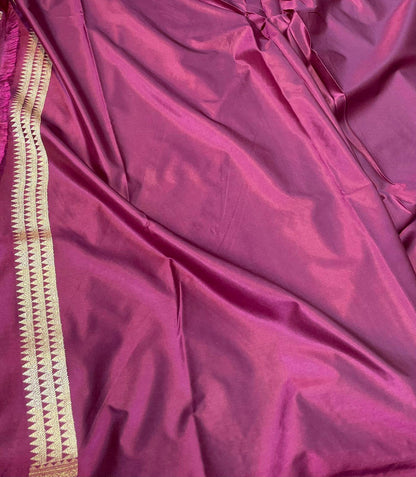 Banarasi mashru handloom Silk code-BSU02