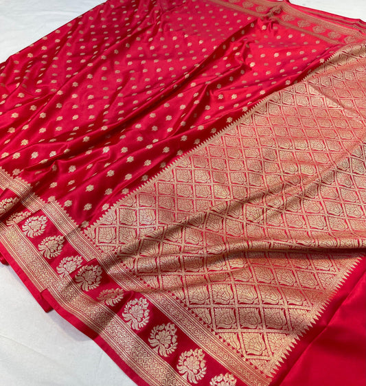Banarasi mashru handloom Silk code-BSU03