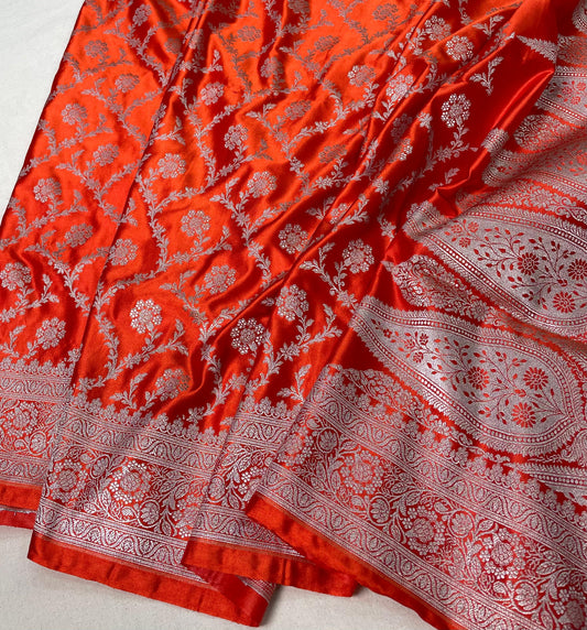 Banarasi mashru handloom Silk code-BSU05