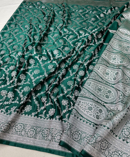 Banarasi mashru handloom Silk code-BSU04