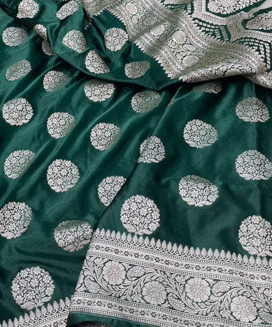 Banarasi mashru handloom Silk code-BSU08
