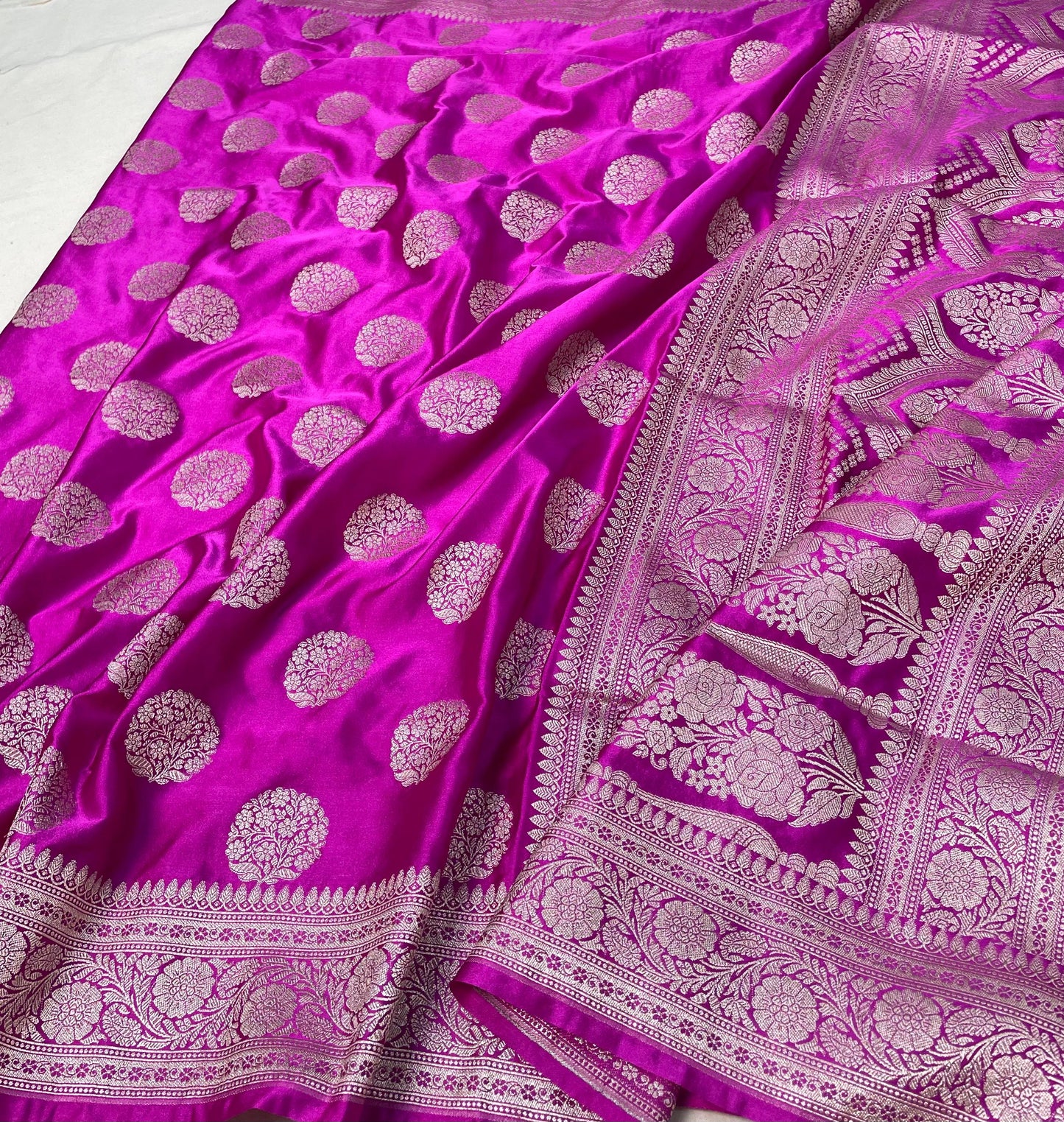 Banarasi mashru handloom Silk code-BSU09