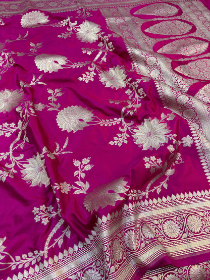 Banarasi mashru handloom Silk code-BSU13