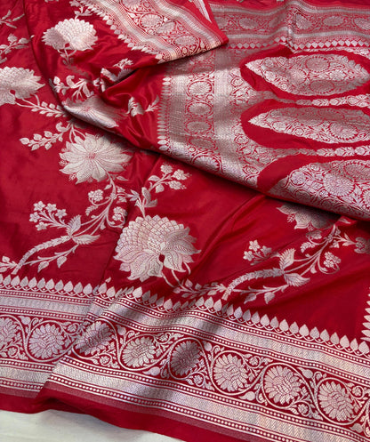 Banarasi mashru handloom Silk code-BSU15