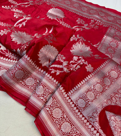 Banarasi mashru handloom Silk code-BSU15