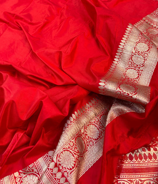 Banarasi mashru handloom Silk code-BSU15
