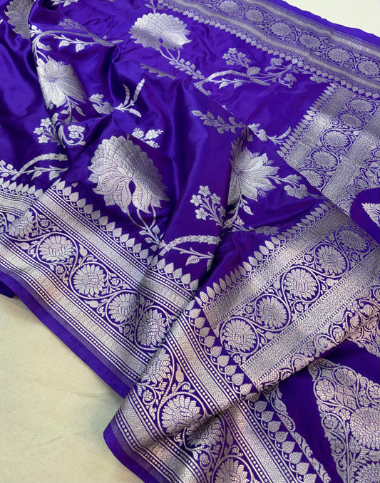 Banarasi mashru handloom Silk code-BSU16