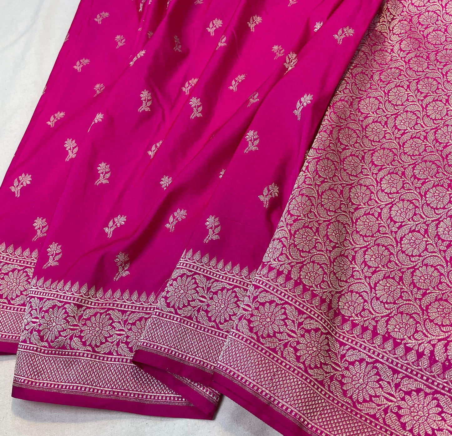 Banarasi mashru handloom Silk code-BSU17