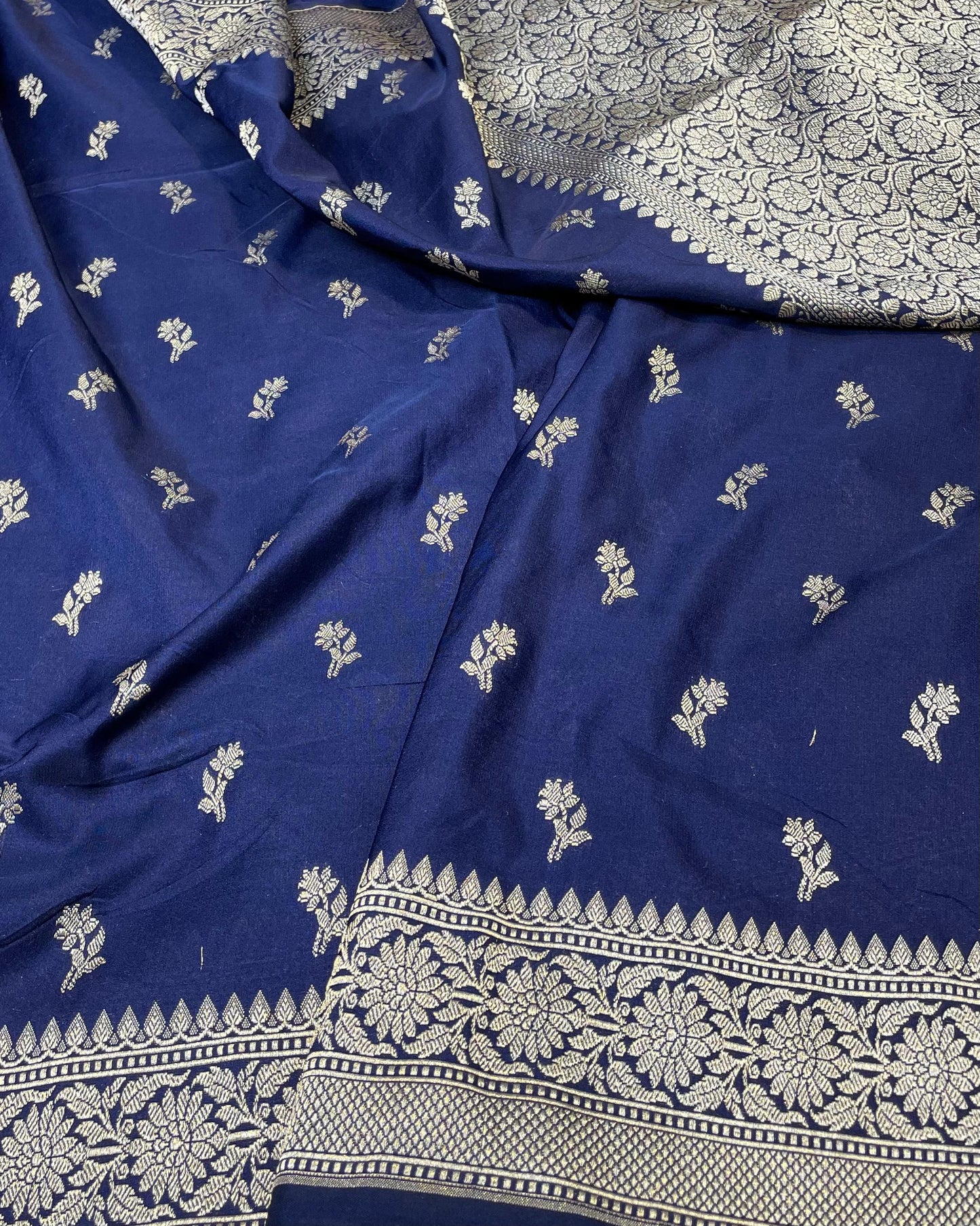 Banarasi mashru handloom Silk code-BSU18
