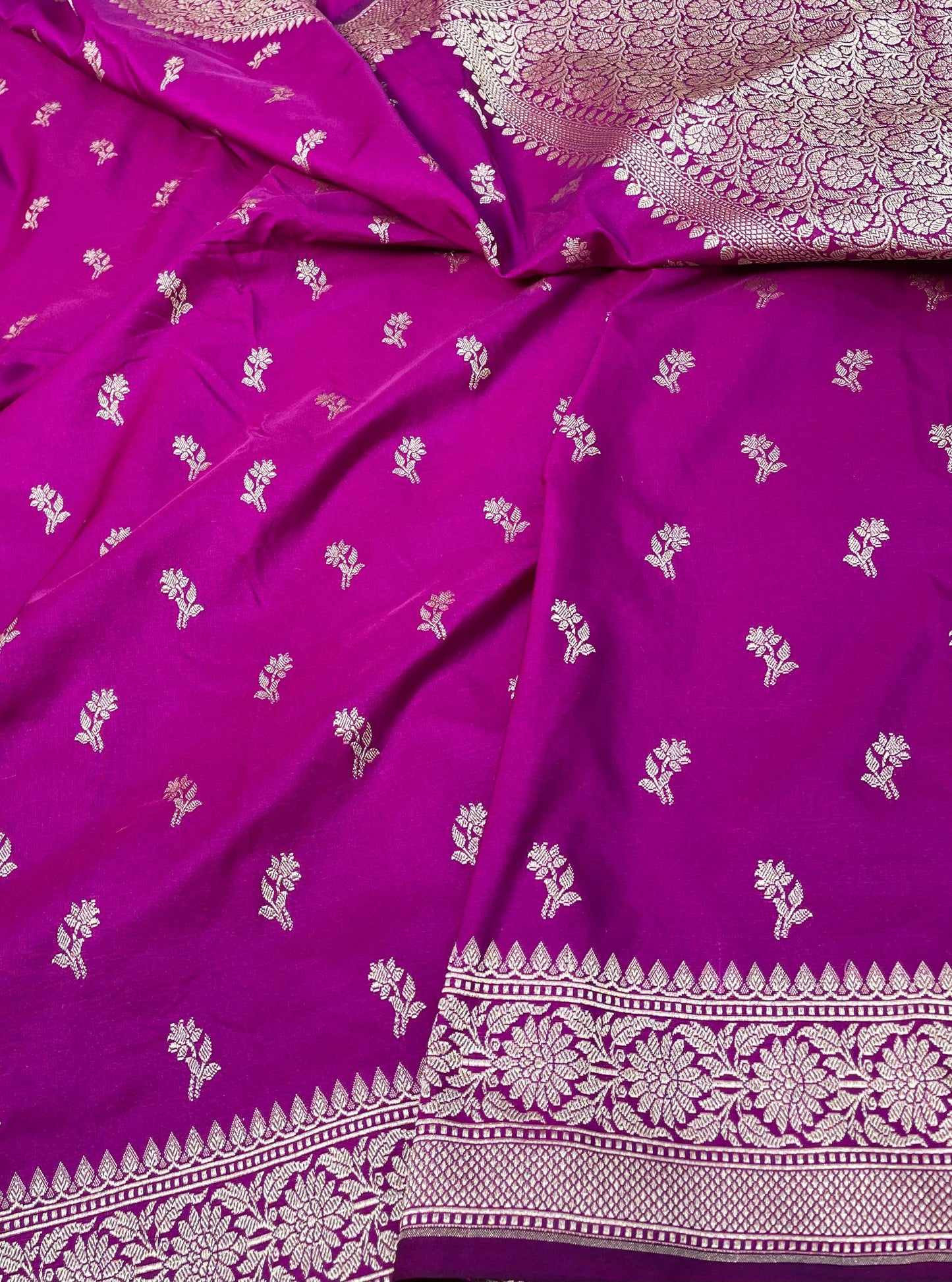 Banarasi mashru handloom Silk code-BSU19
