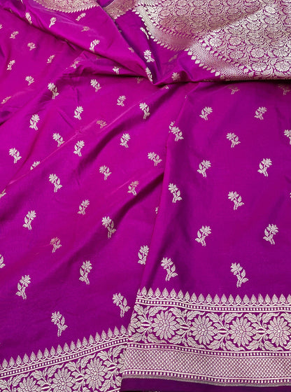 Banarasi mashru handloom Silk code-BSU19