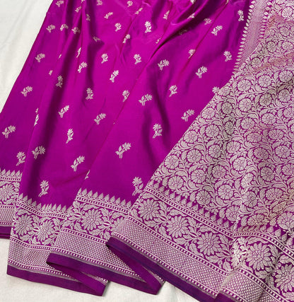 Banarasi mashru handloom Silk code-BSU19