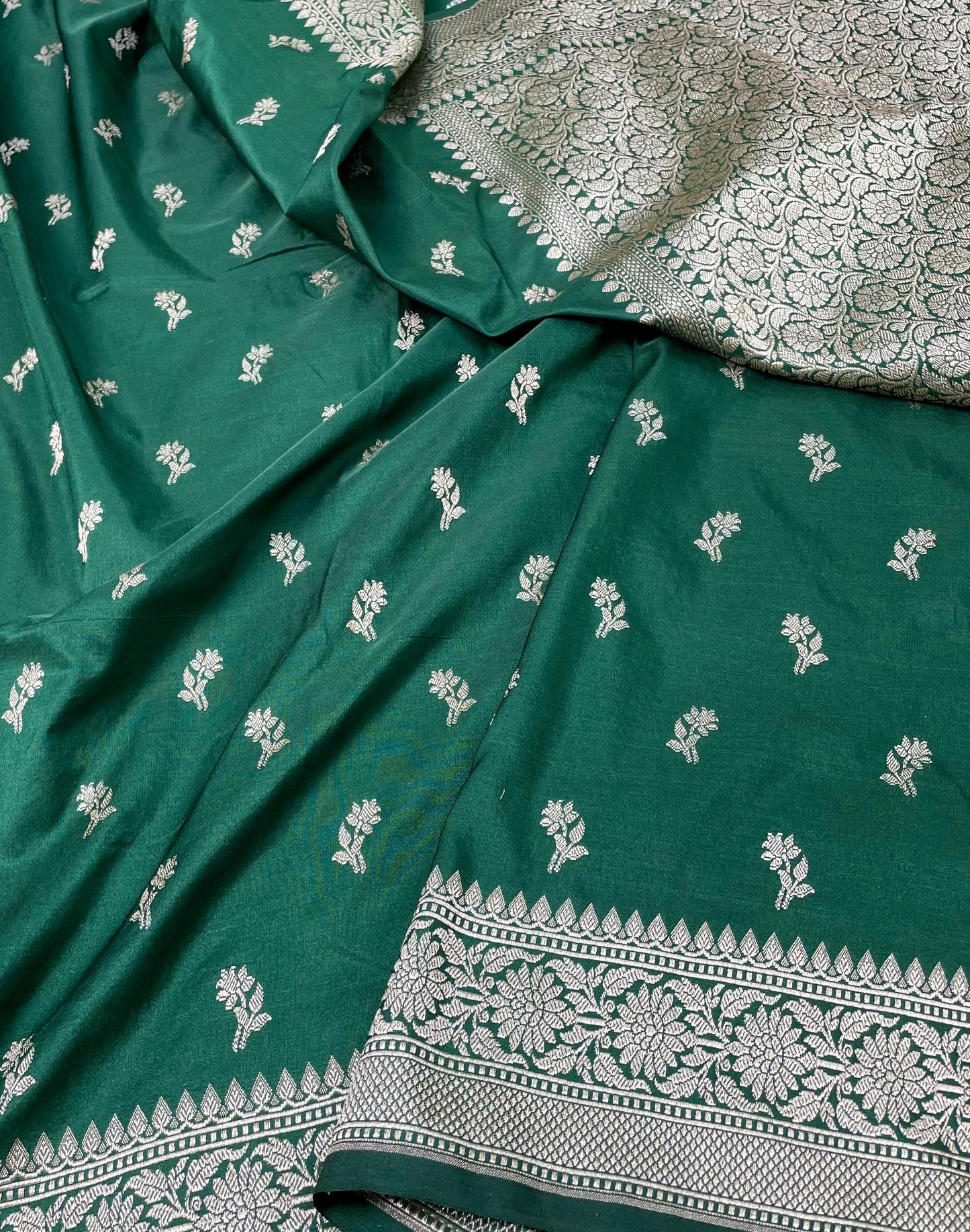 Banarasi mashru handloom Silk code-BSU20