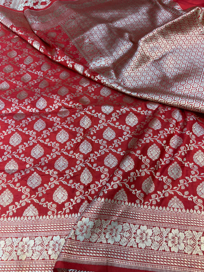 banarasi pure katan silk Saree Code-WEA043