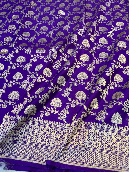 banarasi pure katan silk Saree Code-WEA044