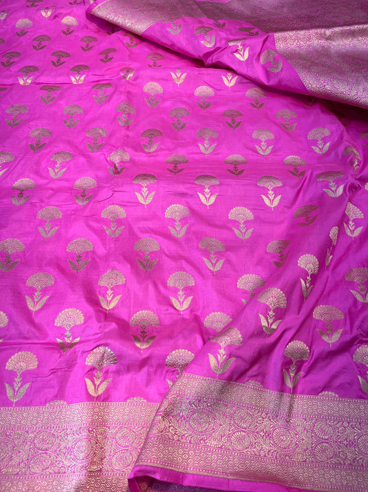 banarasi pure katan silk Saree Code-WEA042