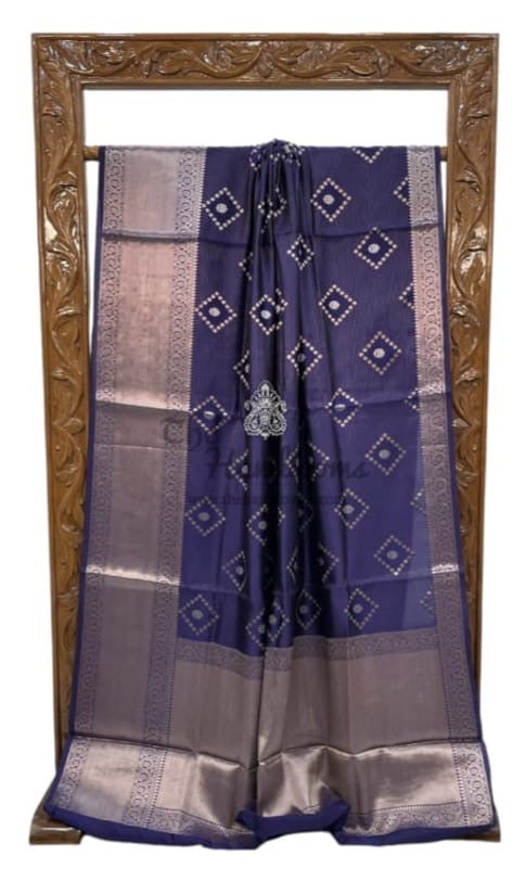 Banarasi handloom premium Katan silk saree Code-SUA033
