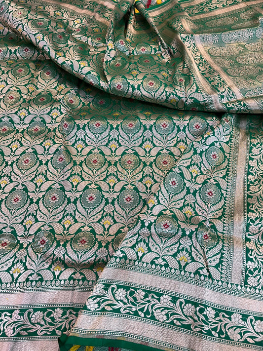 banarasi pure katan silk Saree Code-WEA037