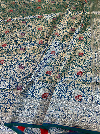 banarasi pure katan silk Saree Code-WEA037