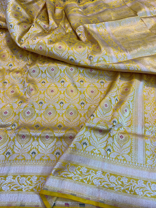 banarasi pure katan silk Saree Code-WEA032