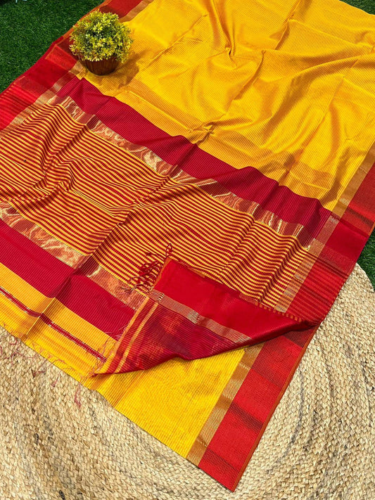 Maheshwari handloom Saree -Product code-THA091