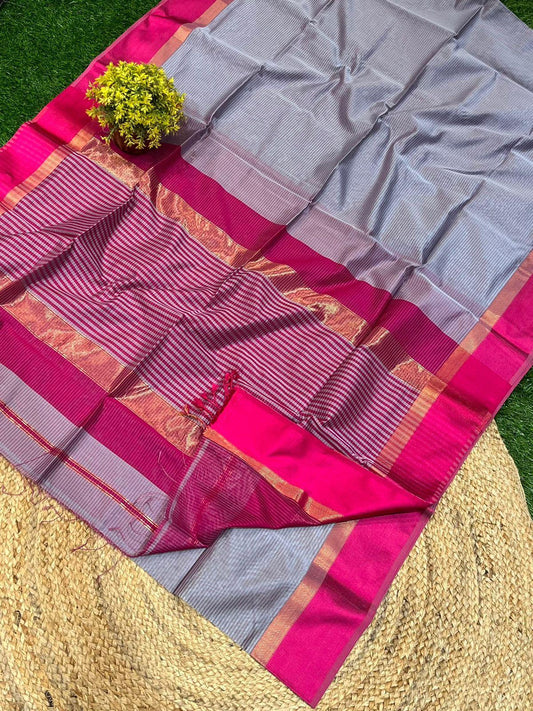 Maheshwari handloom Saree -Product code-THA089
