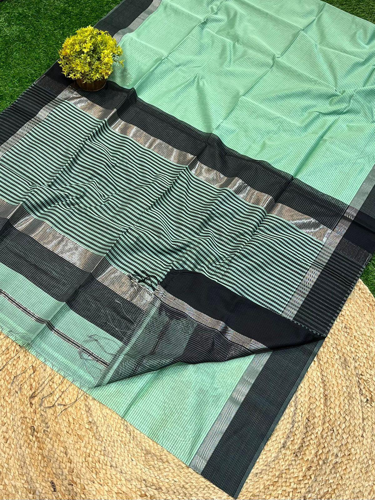 Maheshwari handloom Saree -Product code-THA082