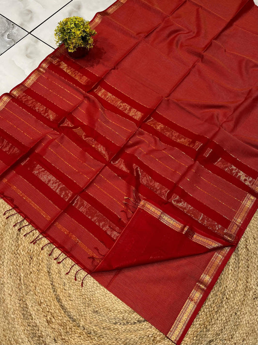Maheshwari handloom Saree -Product code-THA0110