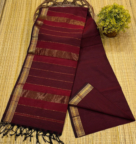 Maheshwari handloom Saree -Product code-THA0105