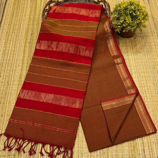 Maheshwari handloom Saree -Product code-THA0103