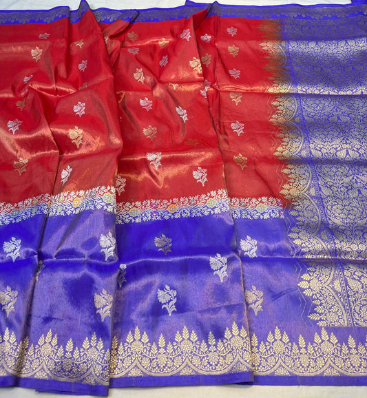 banarasi pure katan silk Saree Code-WEA030