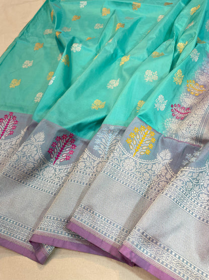 banarasi pure katan silk Saree Code-WEA027