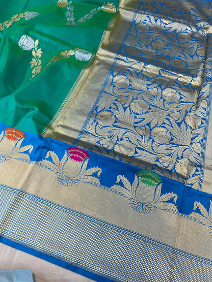 banarasi pure katan silk Saree Code-WEA025