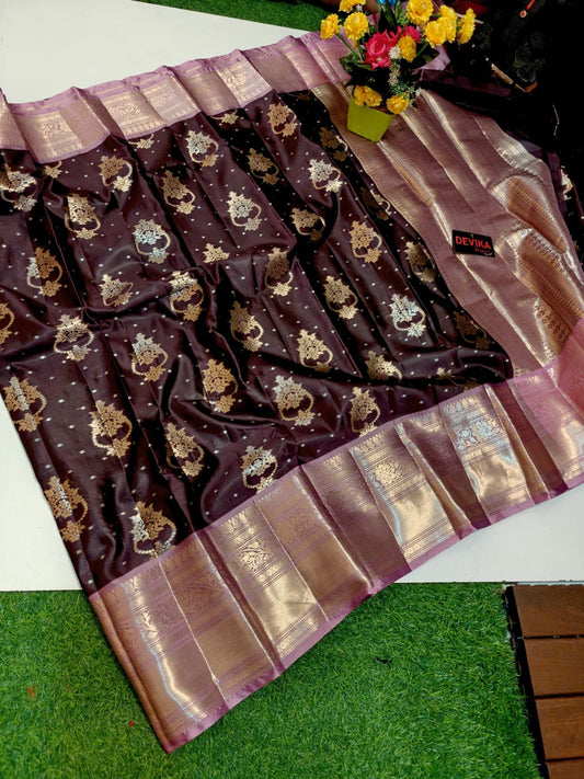 Banarasi soft Katan silk saree Code-SUA008