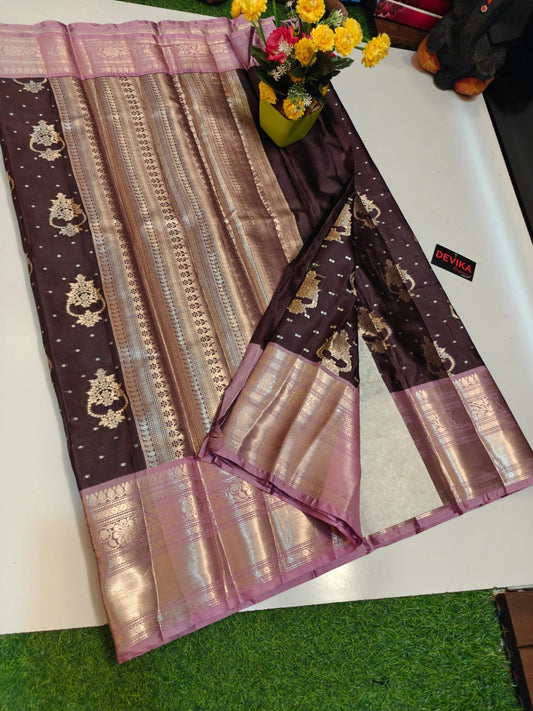 Banarasi soft Katan silk saree Code-SUA008