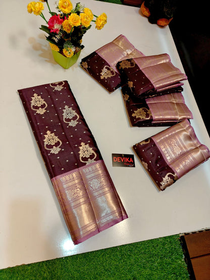 Banarasi soft Katan silk saree Code-SUA008