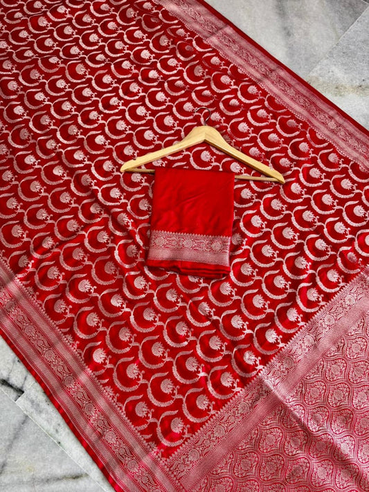 Banarasi soft Mashru silk saree Code-SUA003