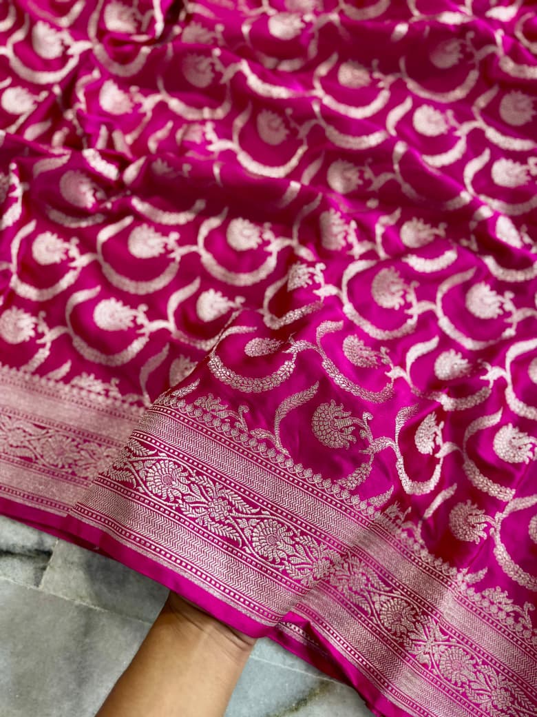Banarasi soft Mashru silk saree Code-SUA005