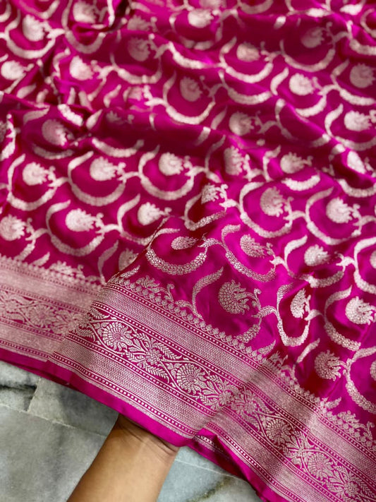 Banarasi soft Mashru silk saree Code-SUA005