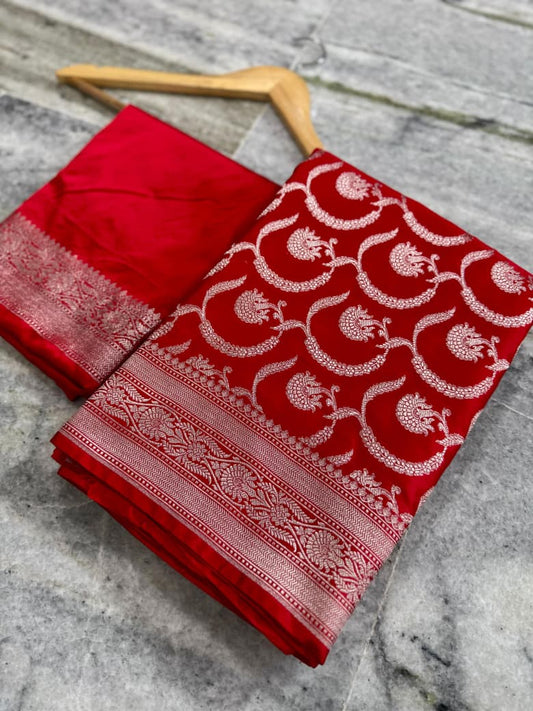 Banarasi soft Mashru silk saree Code-SUA003