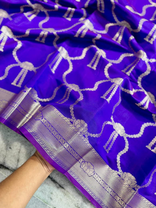 Banarasi semi katan soft silk saree Code-SUA023